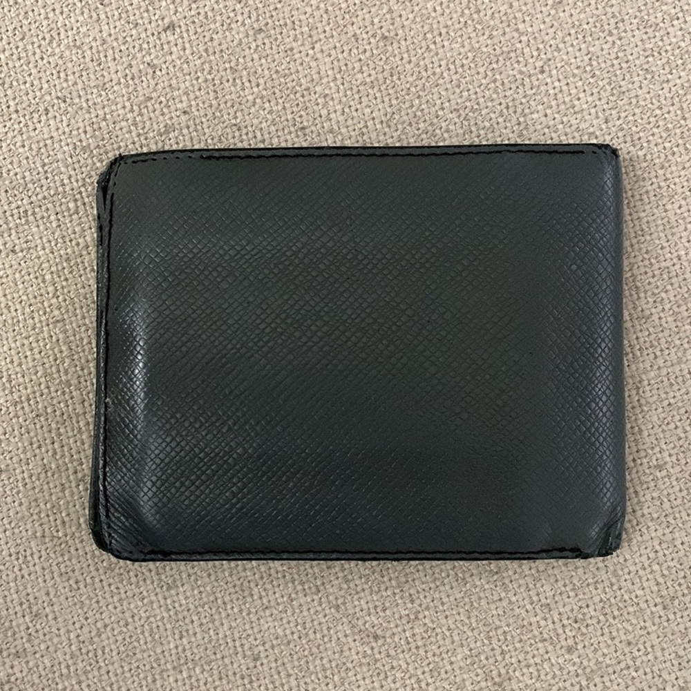Louis‎ Vuitton Wallet Bifold Men’s One Size Dark Green Taiga Leather - Picture 10 of 13